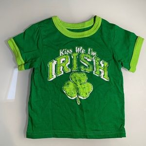 Kiss me I’m Irish kids t-shirt 18-24m